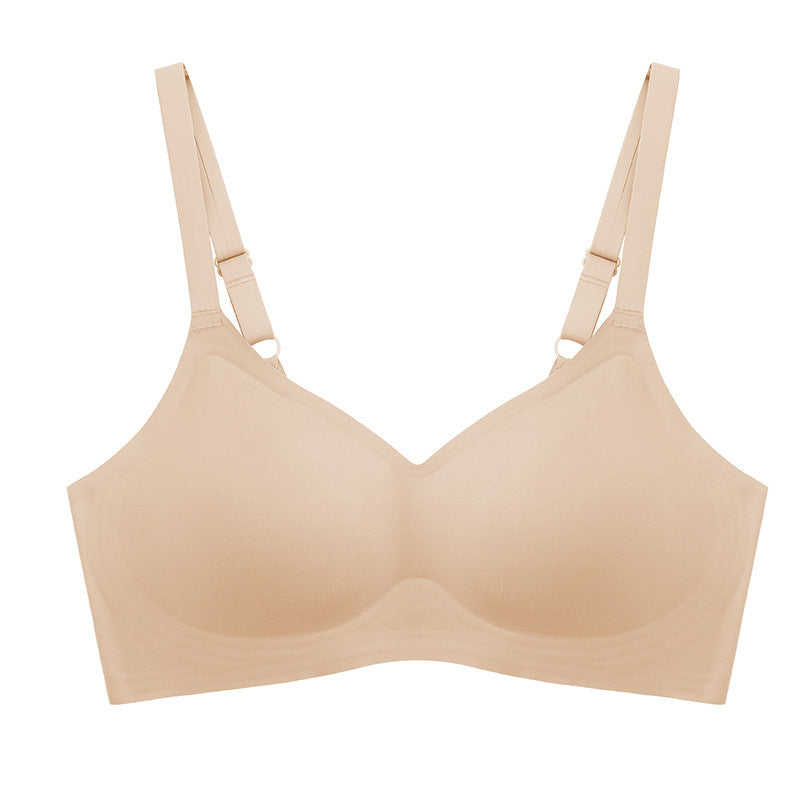 Underwear Ladies Latex Push Up Summer Thin Adjustable Bras
