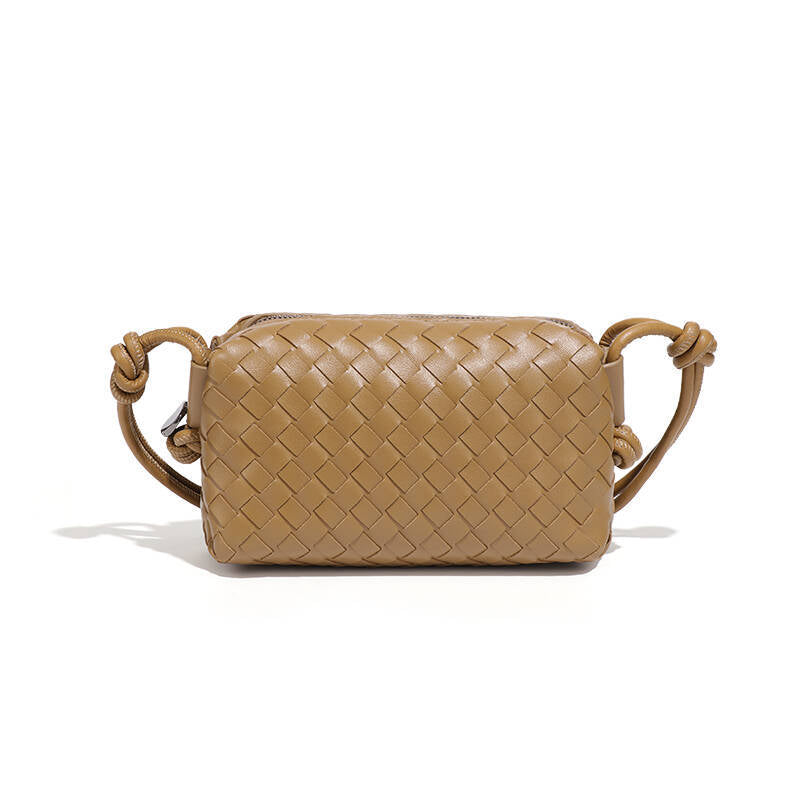 Women's Creative Hand Weaving Fashion Fashionable Boston Women's Messenger Bag