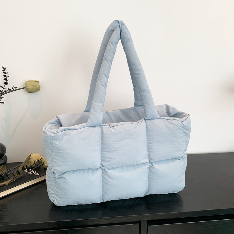 Women's Underarm Down Cotton Coat Large Capacity Women's Shoulder Bag