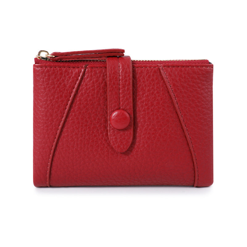 Women's Super Soft High-grade Large Capacity Bill Multiple Slots Ladies Wallet