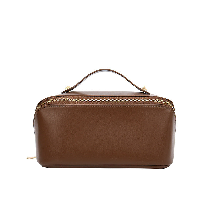 Portable Large Capacity Fashion High Sense Makeup Bag