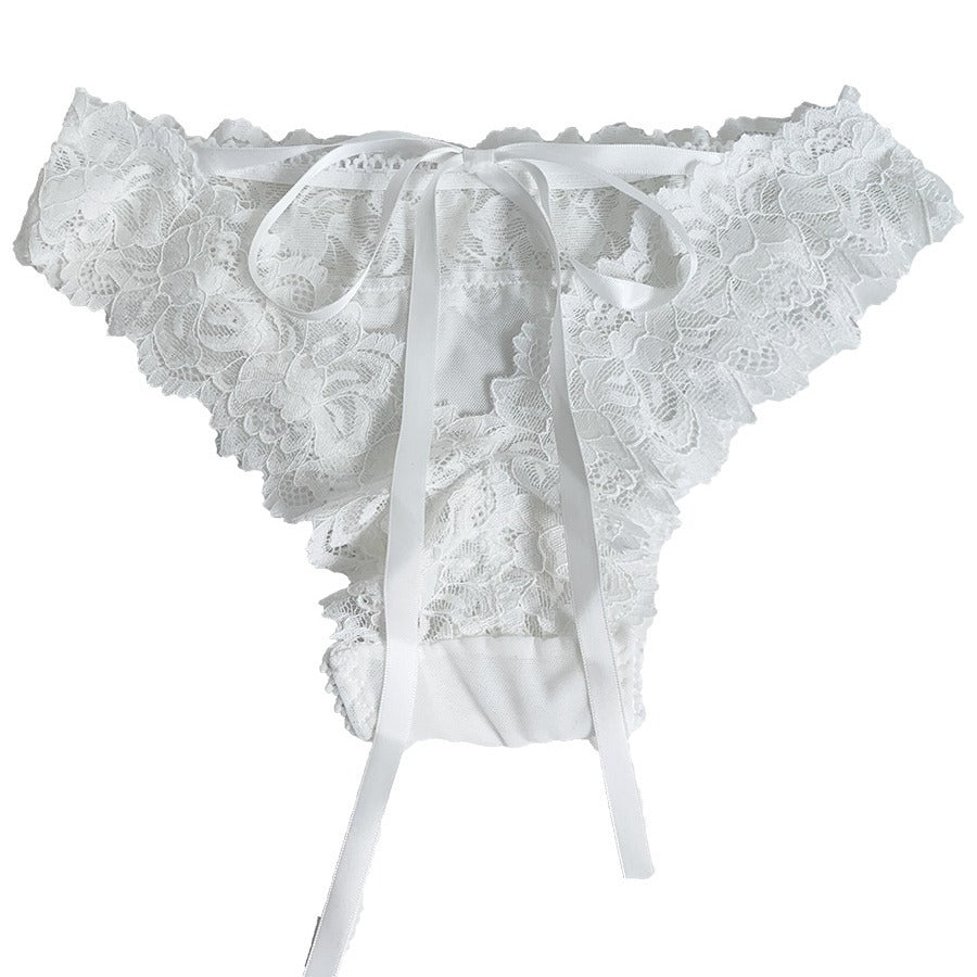Style Lady Sexy Lace White Underwear Panties