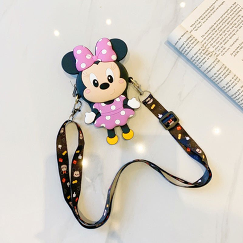 Men's & Children's & Silicone Soft Girlish Storage Cute Bags