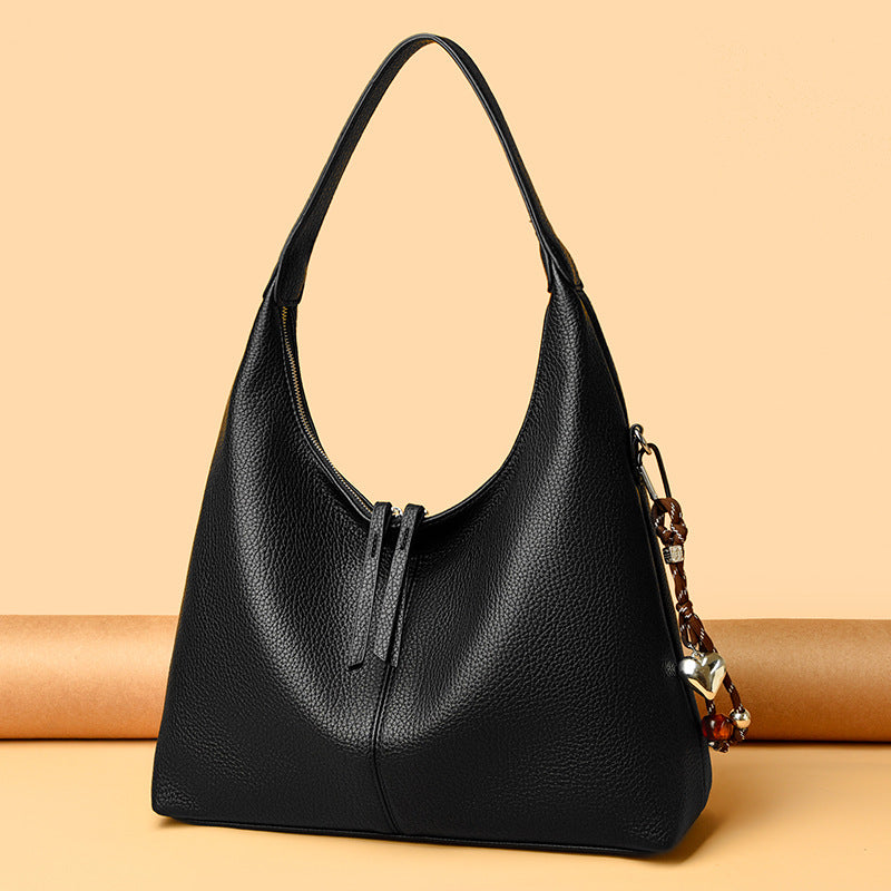 Spring Large Capacity Totes Minimalist Retro Fashion Underarm Women's Shoulder Bag