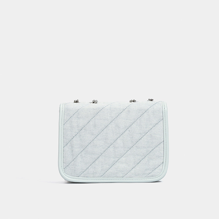 Minority Fashion High-grade Chain Spring Retro Flip Large Small Square Bags