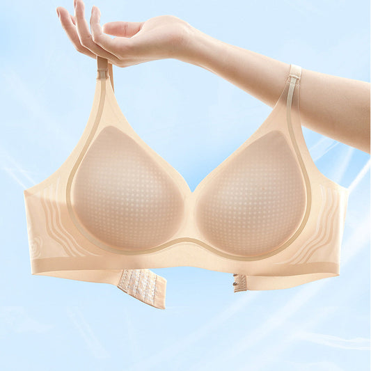 Women's Conditioning Net Jelly Stick No Steel Ring Fixed Bras