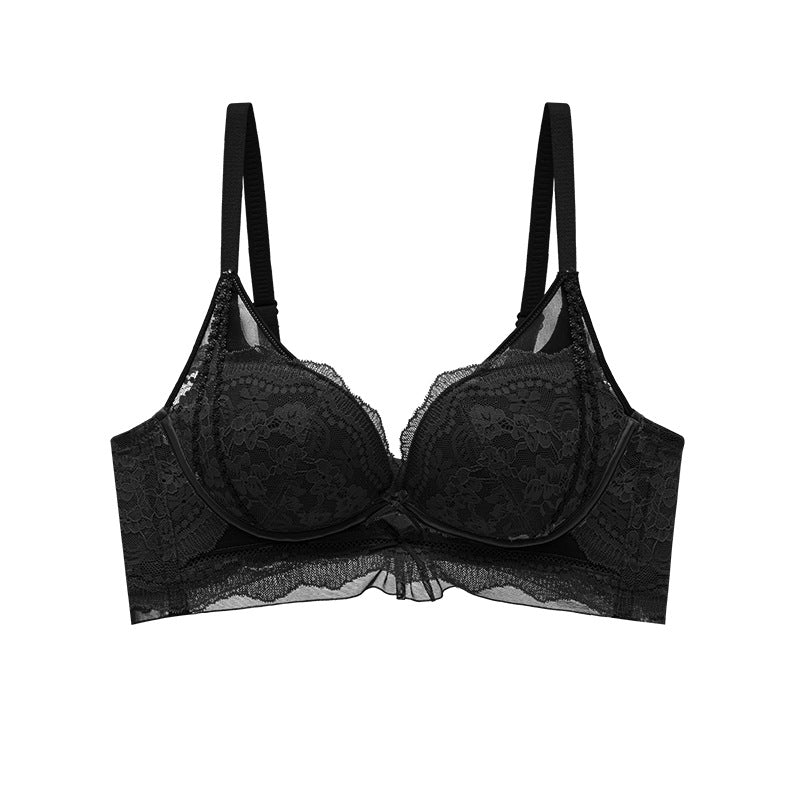 Women's Lace Small Chest Push Up Underwear Accessory Breast No Lingerie Sets