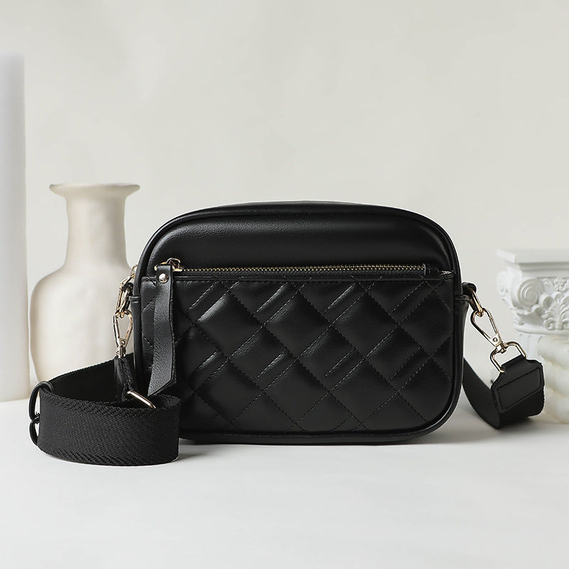 New Women's Trendy Large Capacity Diamond Crossbody Bags