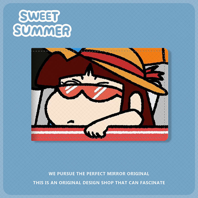 Crayon Driving License Protective Cover Motor Vehicle Card Holder