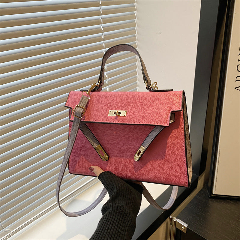 Women's Korean Texture Fashion Simple Large Capacity Portable Bags