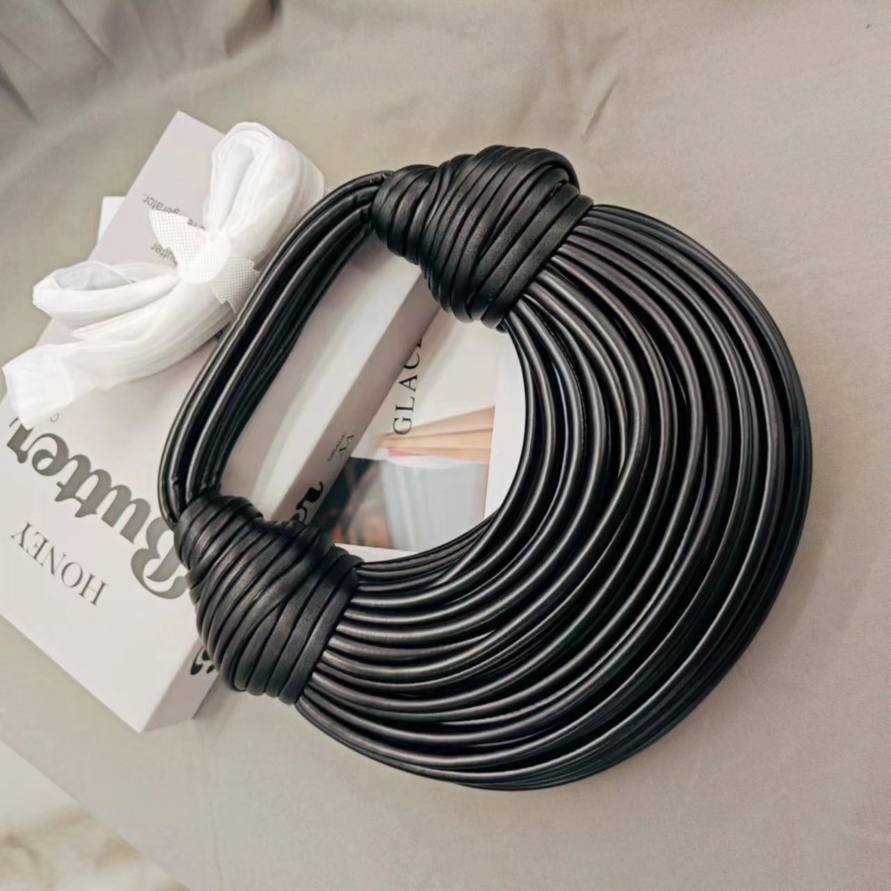 Women's High Sense Design Personality Woven Handbags