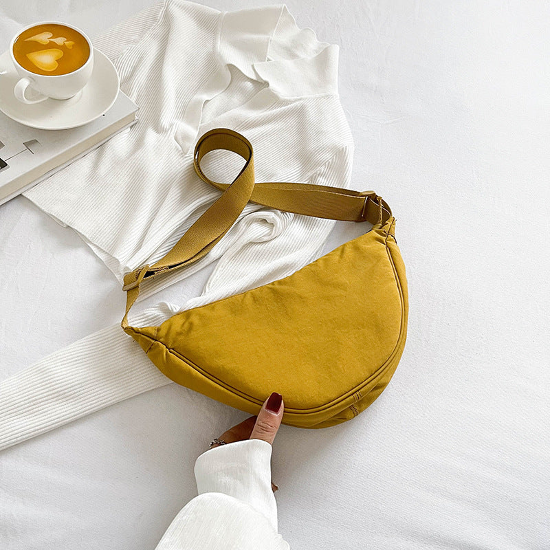 Women's Summer Underarm Selenodont Fashion Style Dumpling Bags