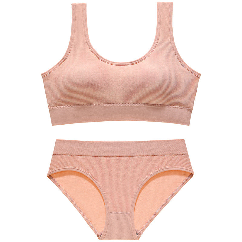 Women's Small Thin Wireless Push Up Sexy Lingerie Sets