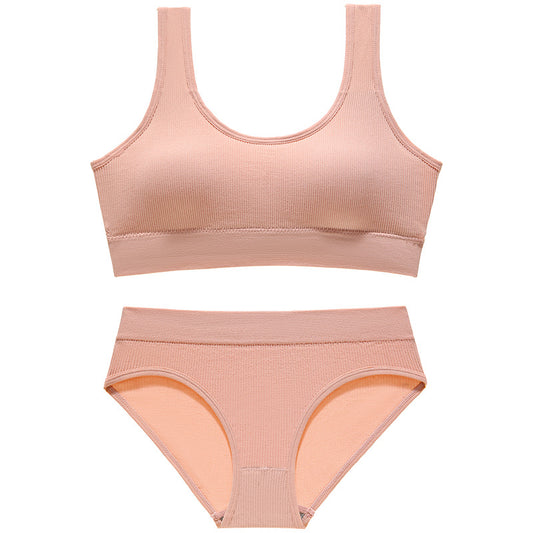 Women's Small Thin Wireless Push Up Sexy Lingerie Sets