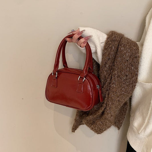 Women's Vintage Fashionable Korean Style Pillow High Handbags