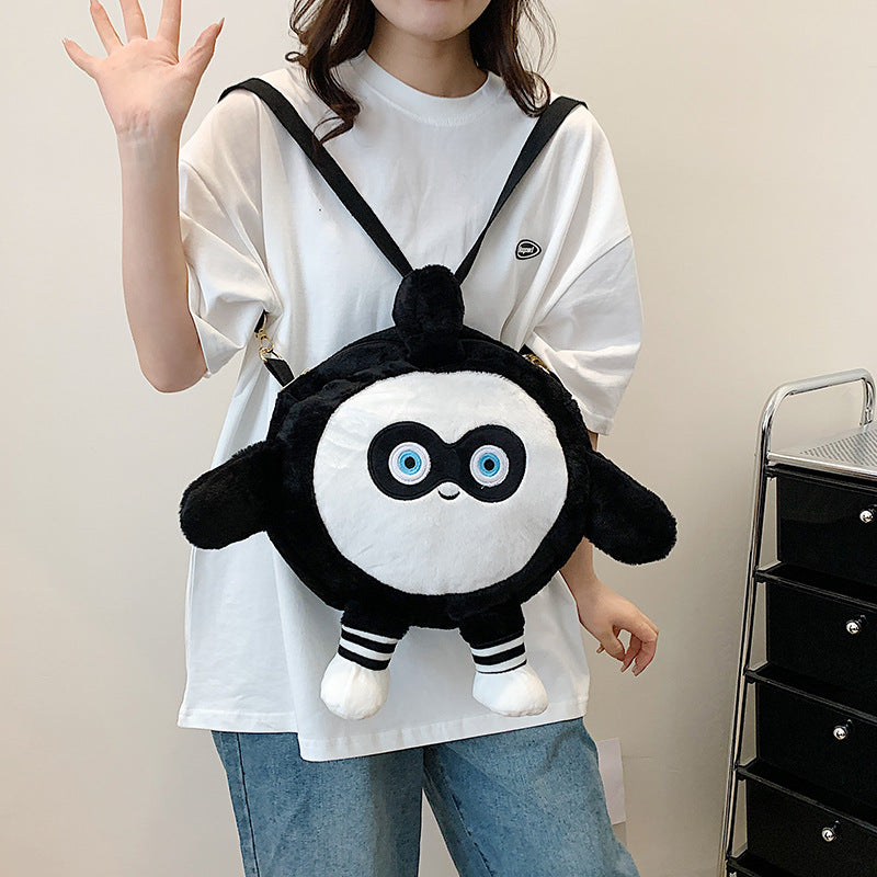 Casual Plush Cartoon Cute Clow Gift Backpacks