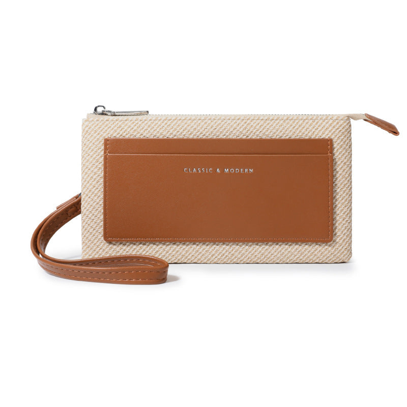 Women's Contrast Color Integrated High Sense Multifunctional Bags