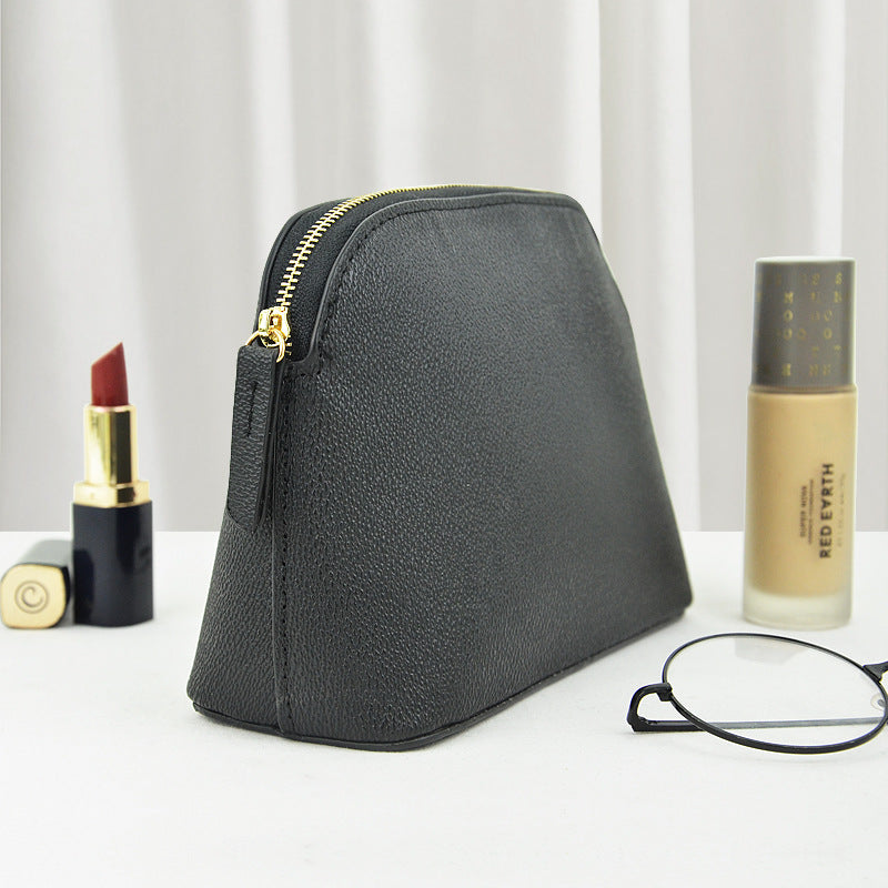 Shell Good-looking Portable Clutch Waterproof Storage Makeup Bag