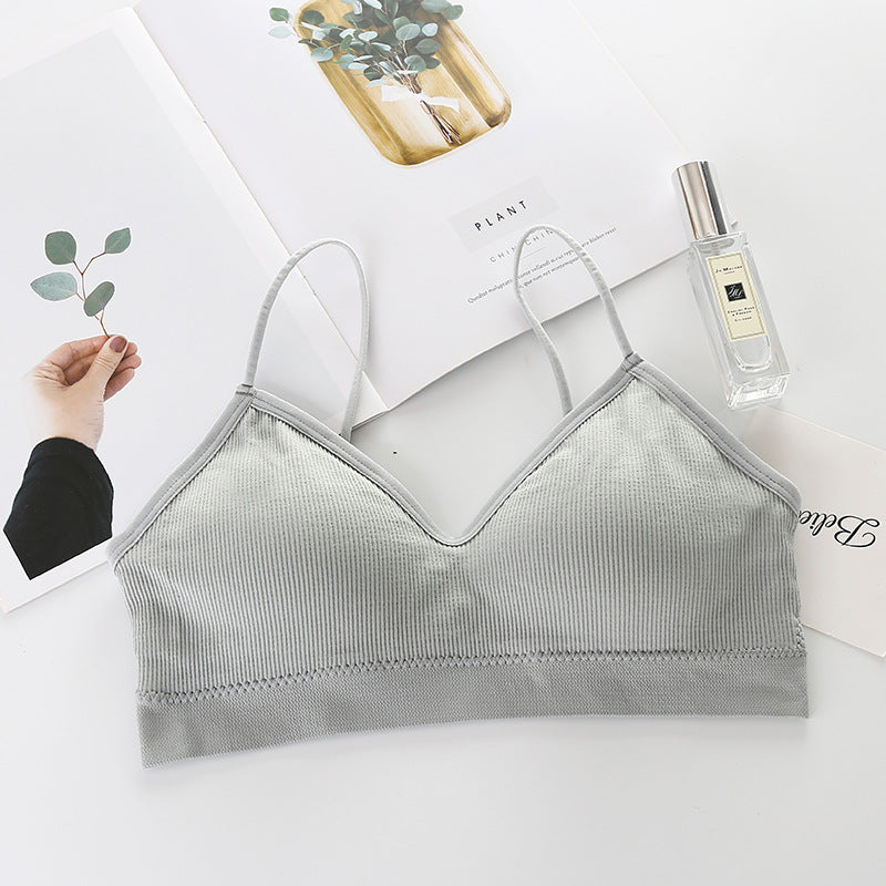School No Steel Ring Bottoming Camisole Tanks Camis