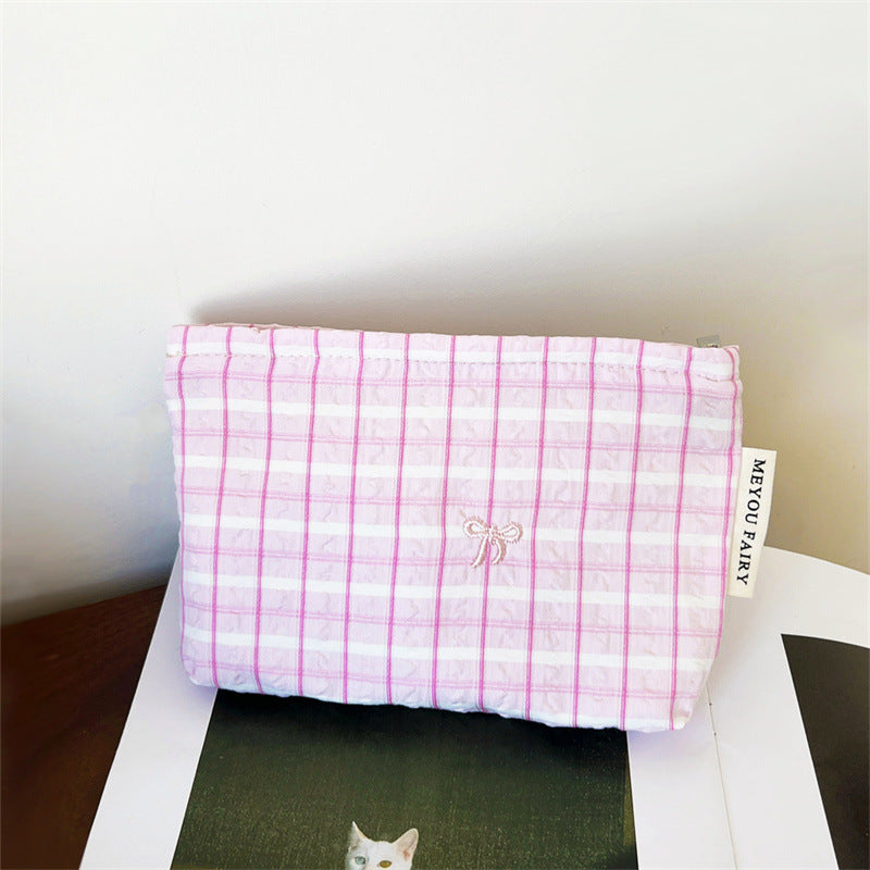 Fresh Large Capacity Portable Skin Care Buggy Liner Makeup Bag