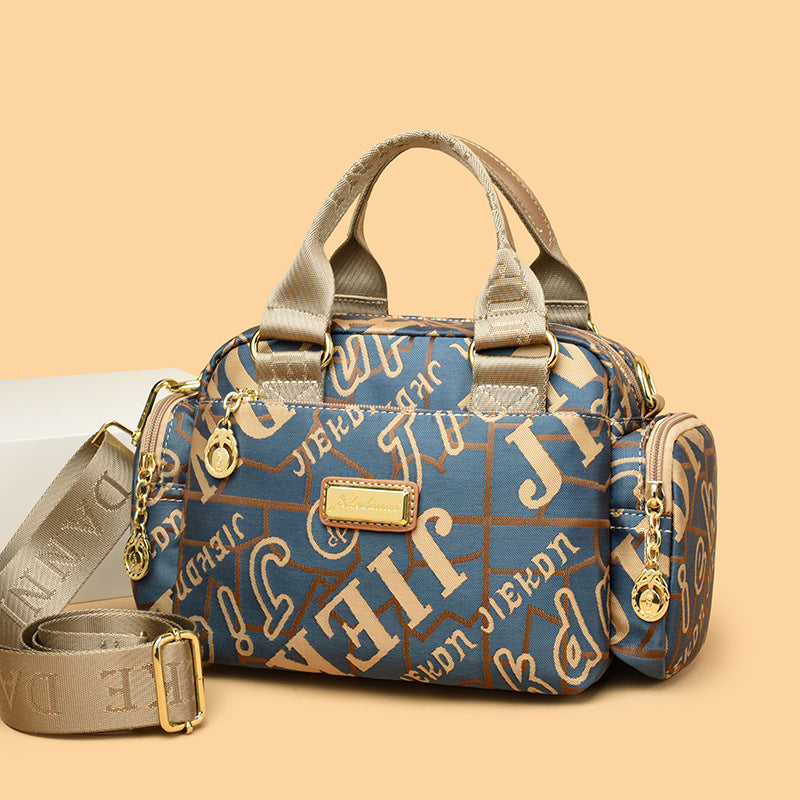 Women's Nylon Simple Mother Portable Fashion Advanced Shoulder Bags