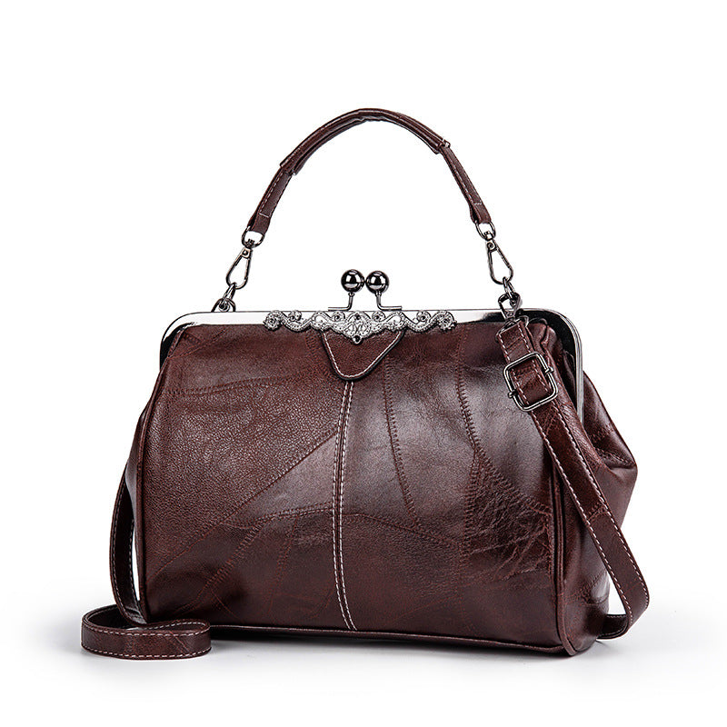 Women's Popular Fashion Retro Spanish Clip Shoulder Bags