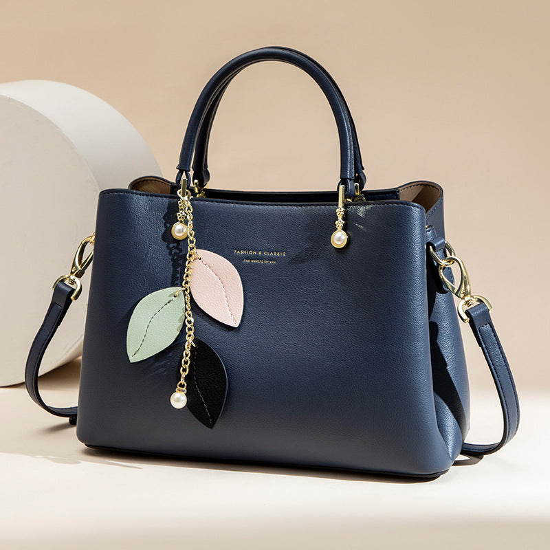 Women's Fashion Simple Light Luxury Genuine Leather Bags