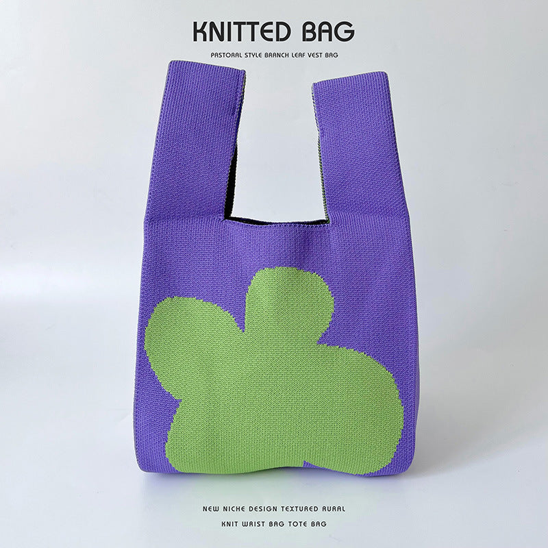 Series Knitted Versatile Large Capacity Commuter Holiday Bags
