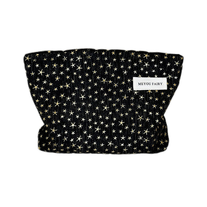 Classic Style Sweet Korean Portable Skin Care Large Makeup Bag