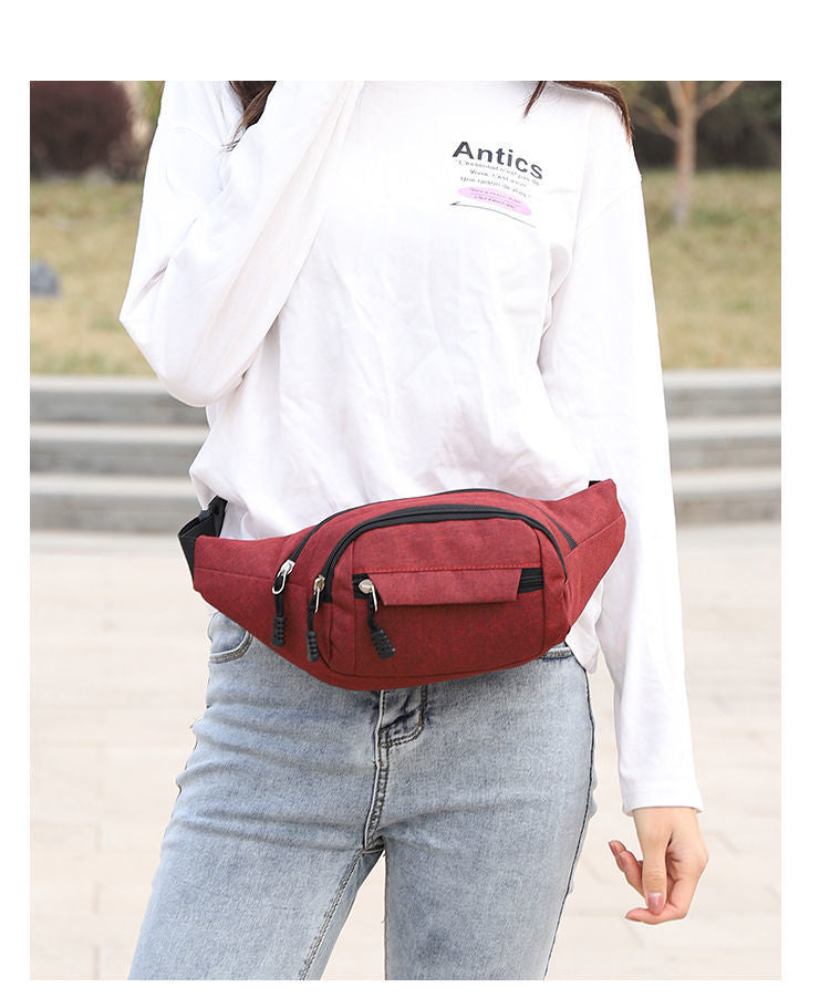 Men's Innovative Oxford Cloth Female Running Men's Waist Packs