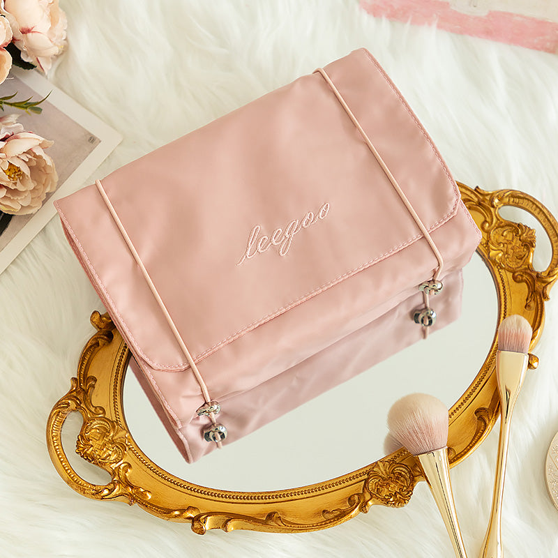 Detachable Convenient Large Capacity Embroidery Multifunctional Cosmetic Bags