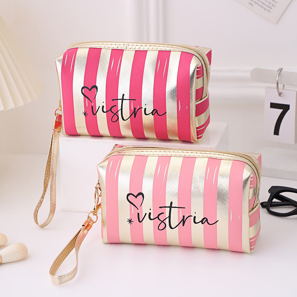 Charming Pretty Portable Zipper Multifunctional Storage Makeup Bag
