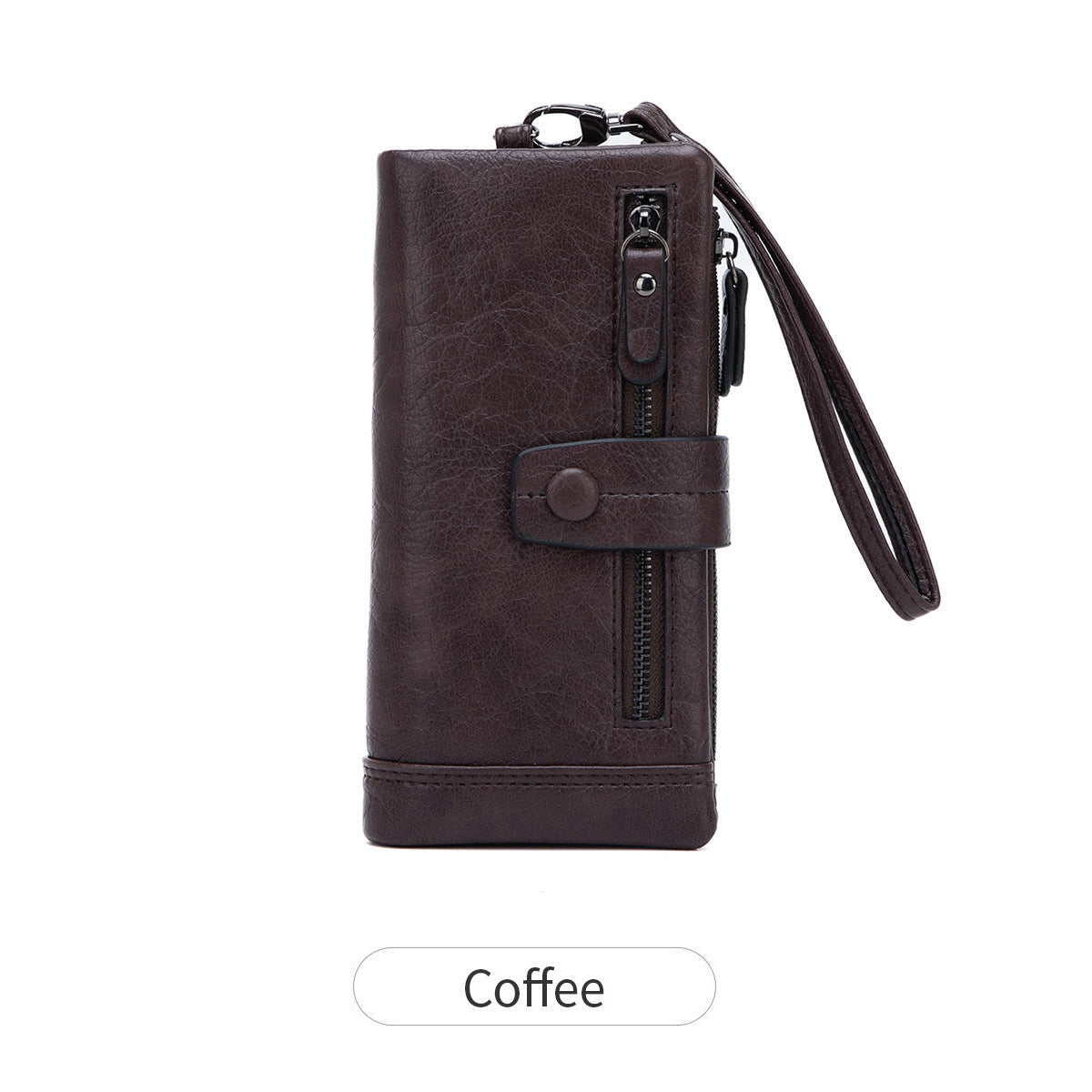 Women's Long Soft Leather Fashion Hasp Clutch Ladies Wallet
