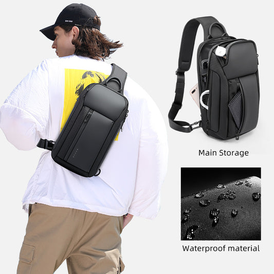 Trendy Elegant Casual Men's Large Capacity Men's Bags