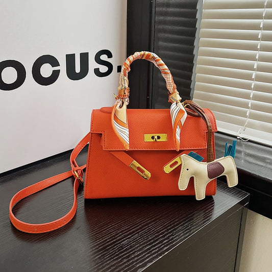 Women's Kelly Trendy Versatile Large Capacity Dignified Shoulder Bags
