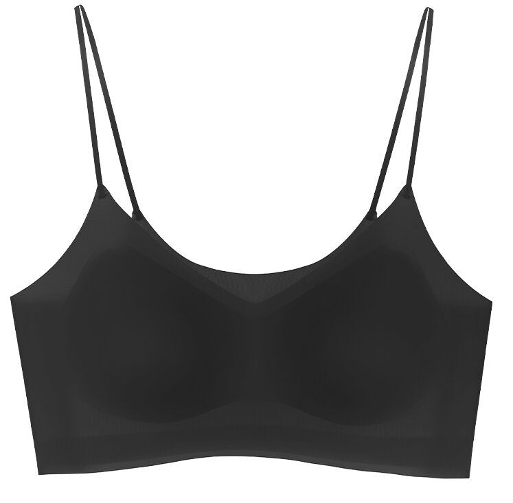 Women's Silk Underwear Seamless Invisible Beauty Back Everyday Bras