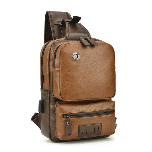 Men's Attractive Full Fashion Large Capacity Men's Chest Bags