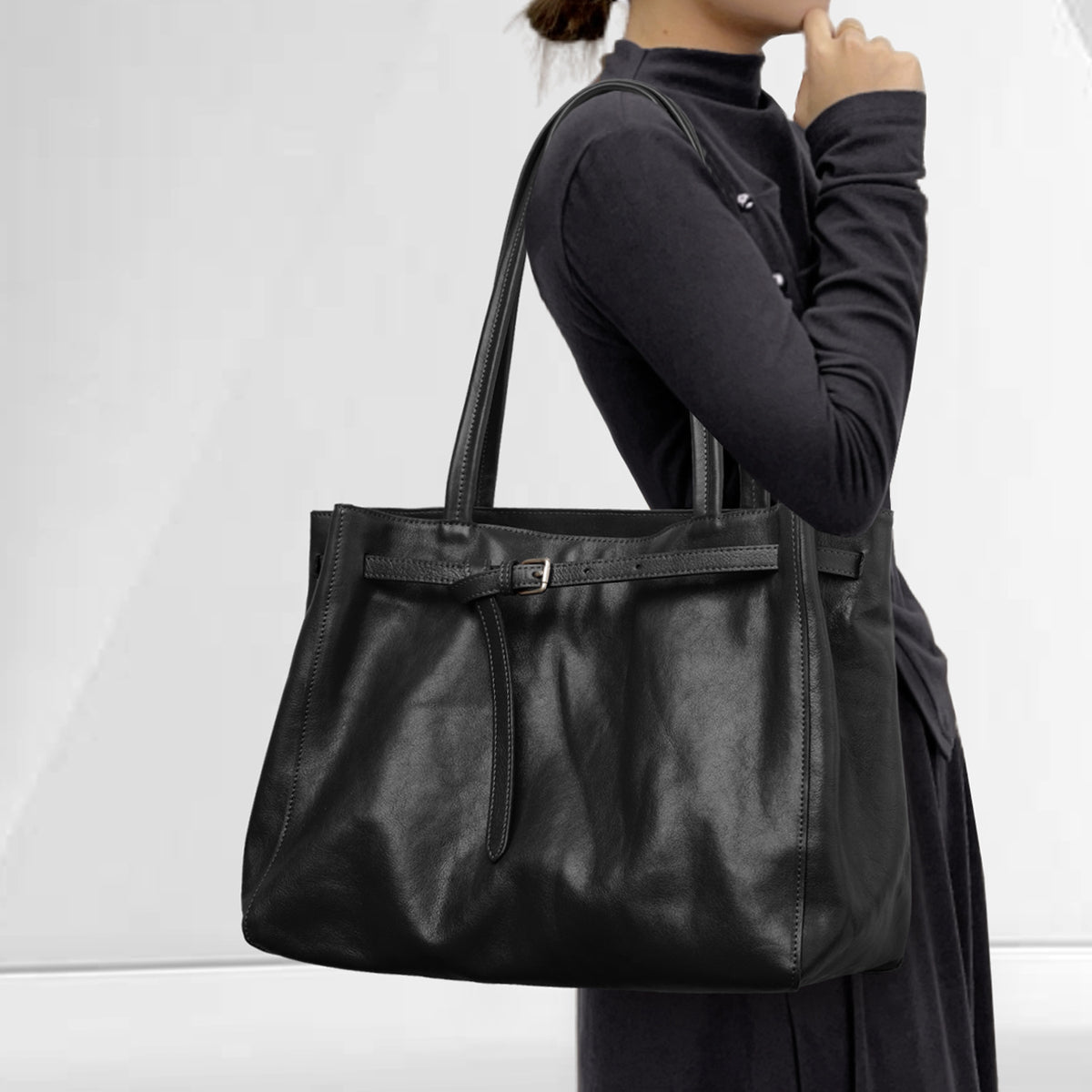 Women's Capacity Daily Light Luxury Minority High Sense Women's Shoulder Bag