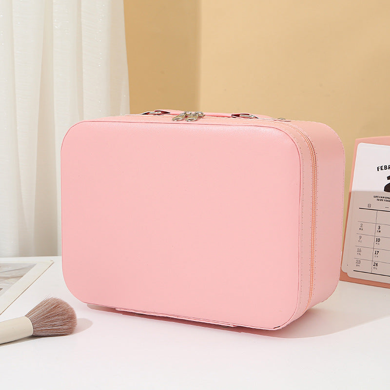 Portable With Mirror Cartoon Clow Hand Account Gu Storage Makeup Bag
