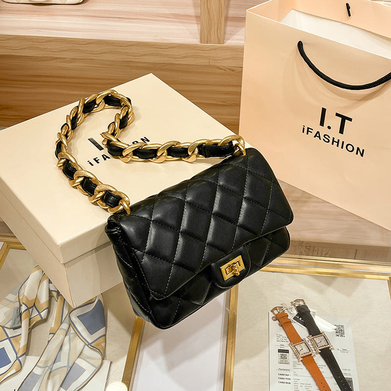 Women's Fashionable Classic Style Soft Leather Fat Women's Messenger Bag