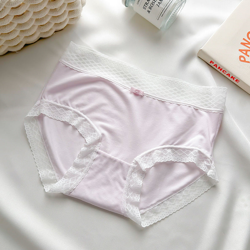 Women's Antibacterial Underwear Comfortable Soft Breathable Purified Cotton Panties