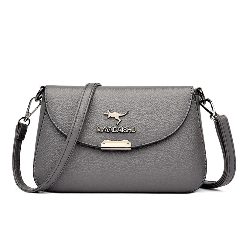 Women's Soft Leather Fashion Large Capacity Mom Bags
