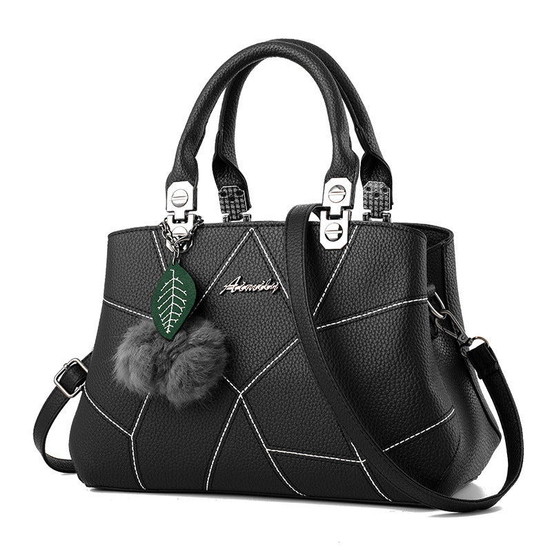Women's Fashion Embroidery Thread Large Capacity Mom Handbags
