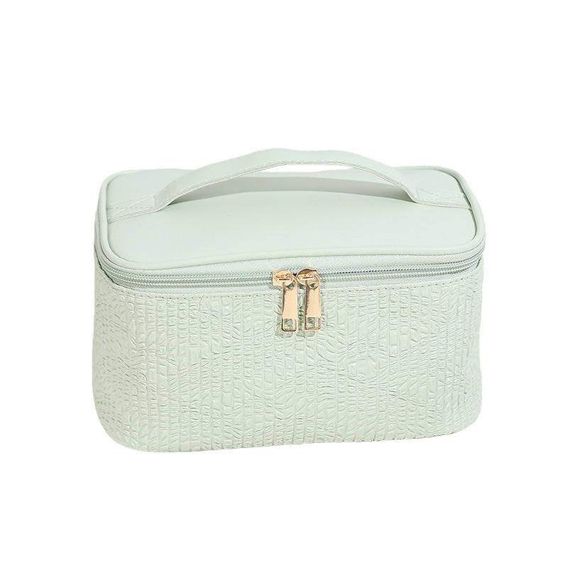 Women's Capacity Waterproof Wash Storage Portable High Sense Cosmetic Bags