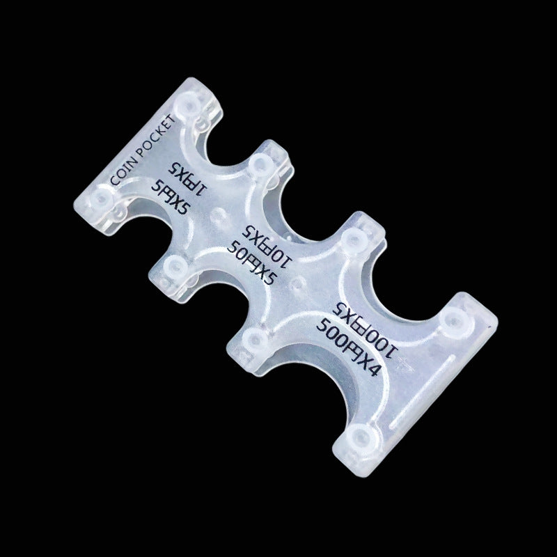 Classic Pretty Plastic Classification Portable Storage Coin Purses