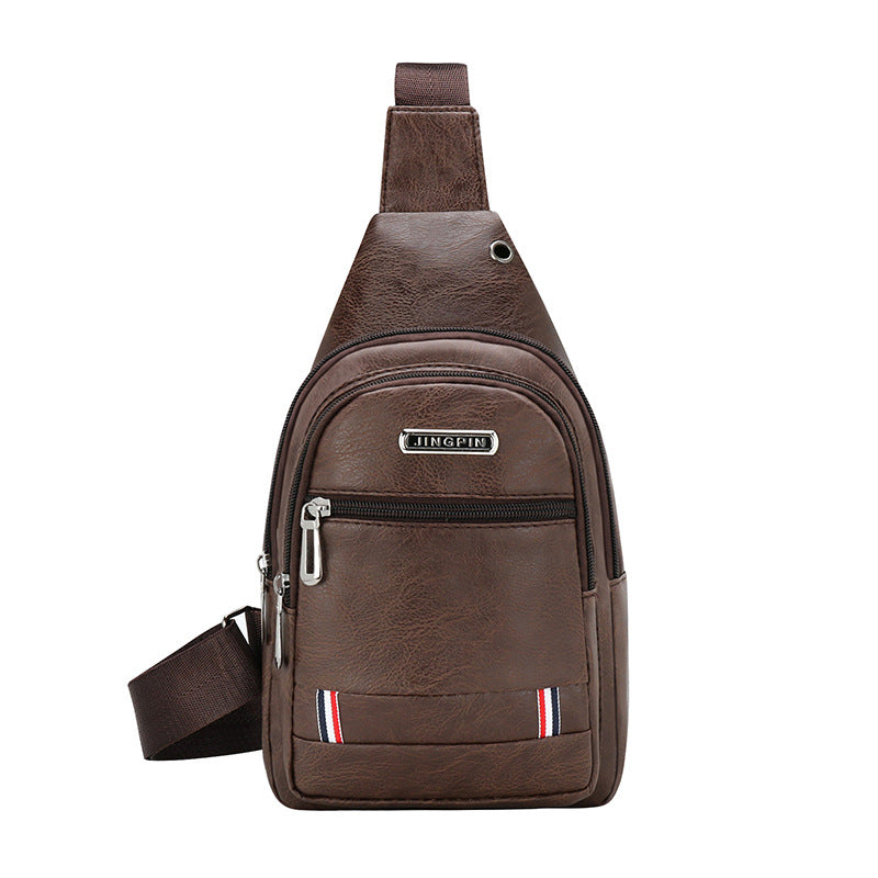 Men's Unique Stylish Business Cycling Waterproof Men's Chest Bags