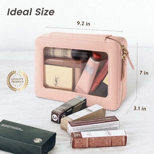 Beautiful Cool Popular Transparent Commuter Simple Cosmetic Bags