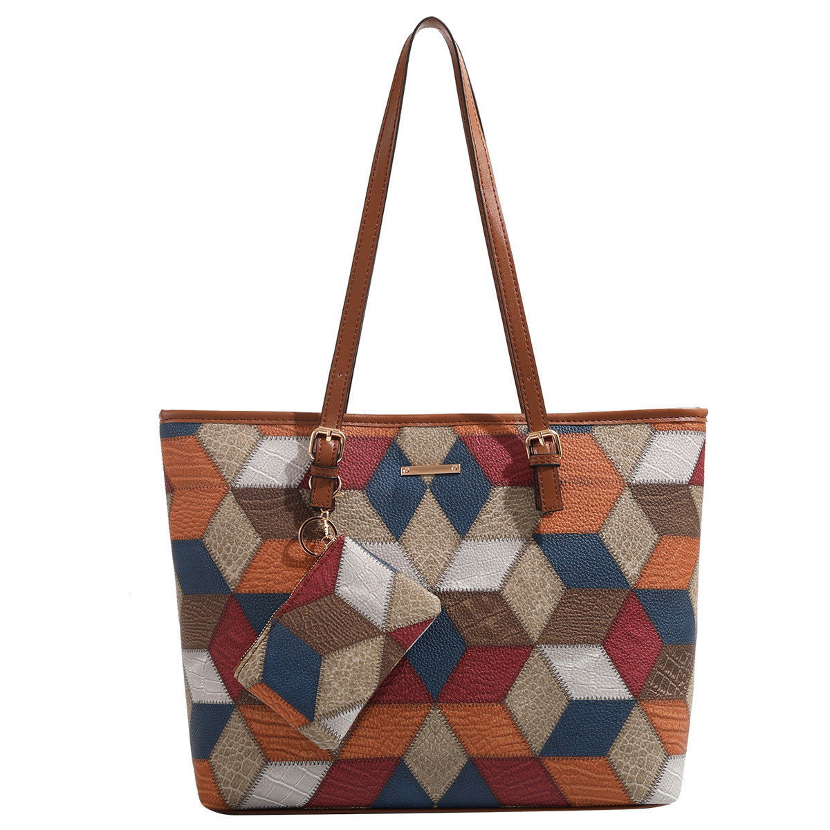 Women's Printed Cow Mother Fashion Inclusive Large Shoulder Bags
