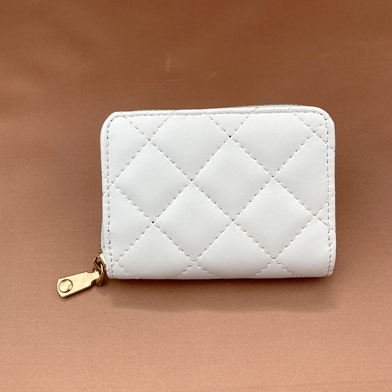 Plaid Embroidered Organ Fashion Short Design Bags