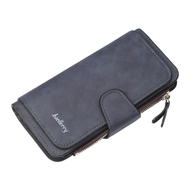 Women's Long Style Large Capacity Multiple Slots High-grade Ladies Wallet